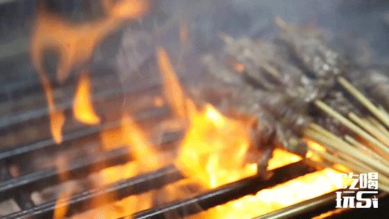 长沙天心阁对面的烧烤,天心阁烧烤