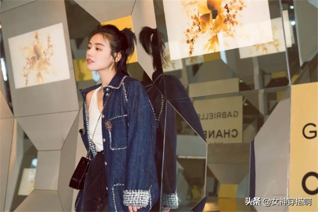 高马尾扎发减龄,可爱又显脸小的半扎发