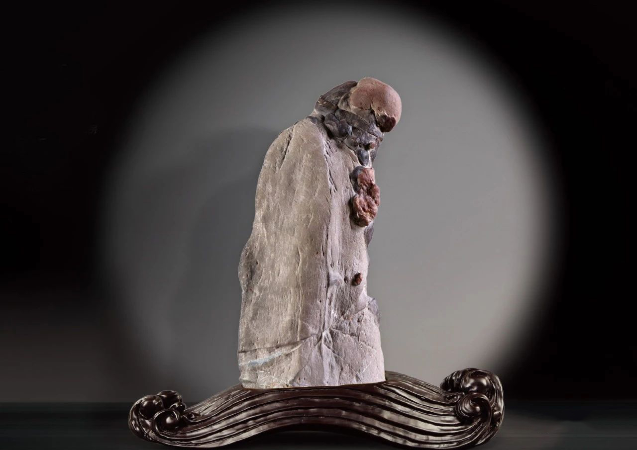 难得一见的赏石,福禄寿赏石