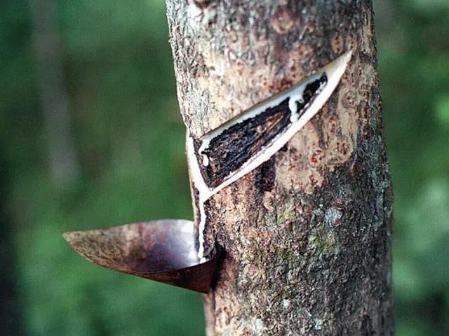 割漆工人,割漆手艺