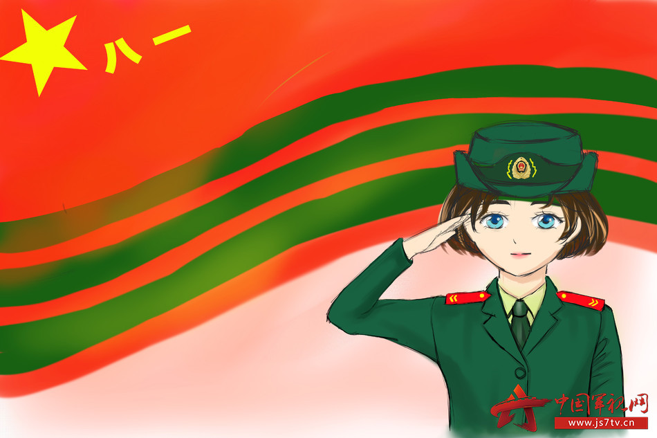 女兵的变化史漫画,漫画女兵军装照