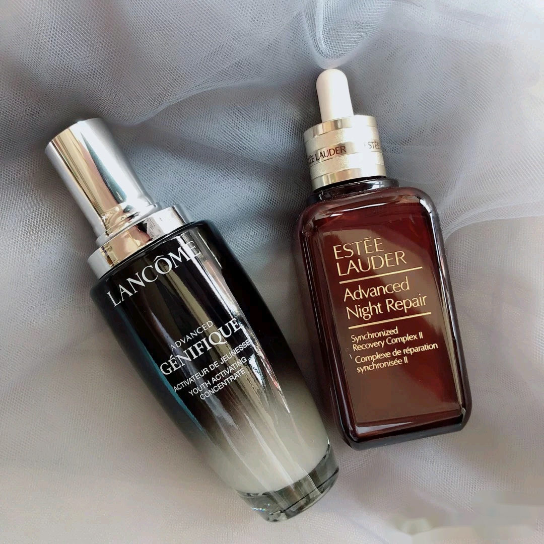 雅诗兰黛小棕瓶与兰蔻小黑瓶对比,雅诗兰黛小棕瓶跟兰蔻小黑瓶对比