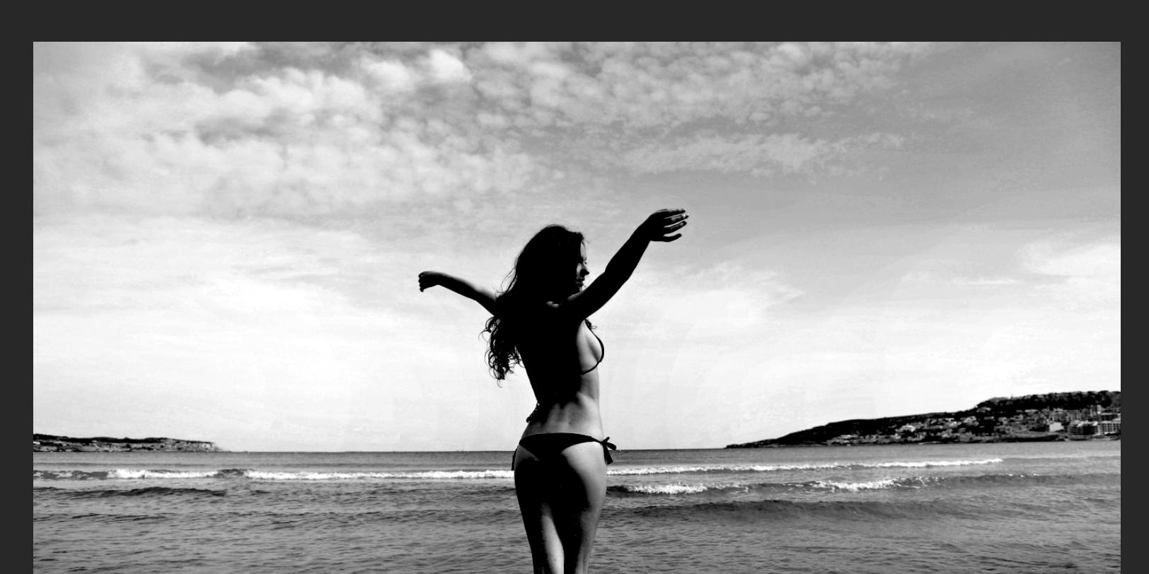 ps海边日落照片调色教程,如何在ps中把照片调成深蓝海边