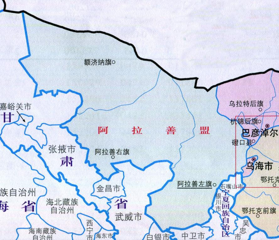 阿拉善盟人口,阿拉善右旗人口为啥那么少