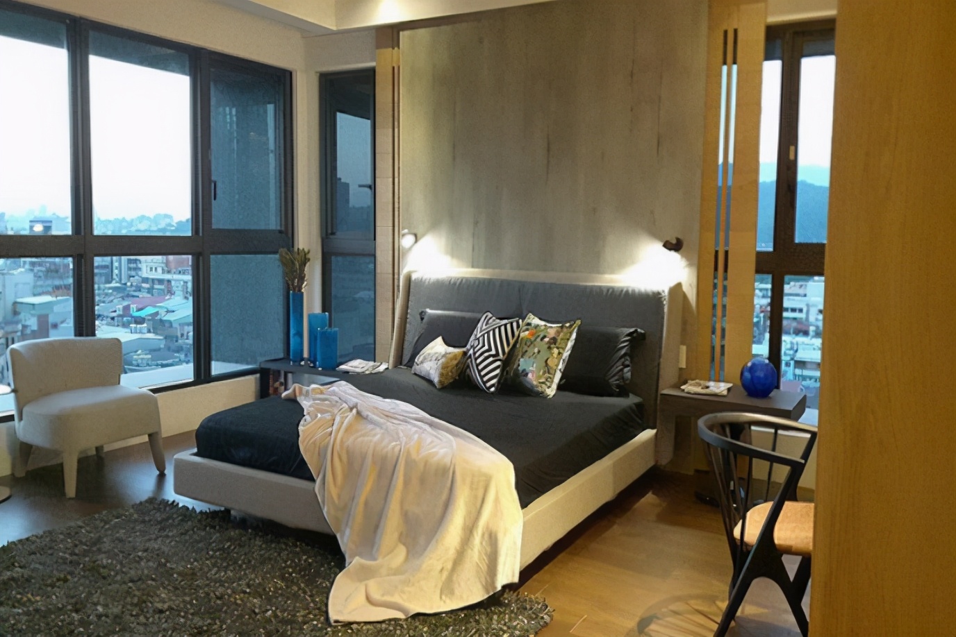 100平浪漫婚房图片,120平浪漫轻奢90后眼中的时尚婚房