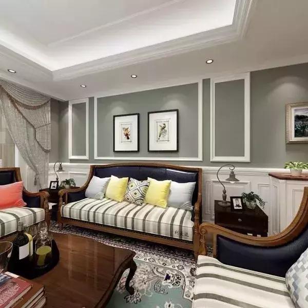 100款沙发背景墙木饰面,100种沙发背景墙效果图