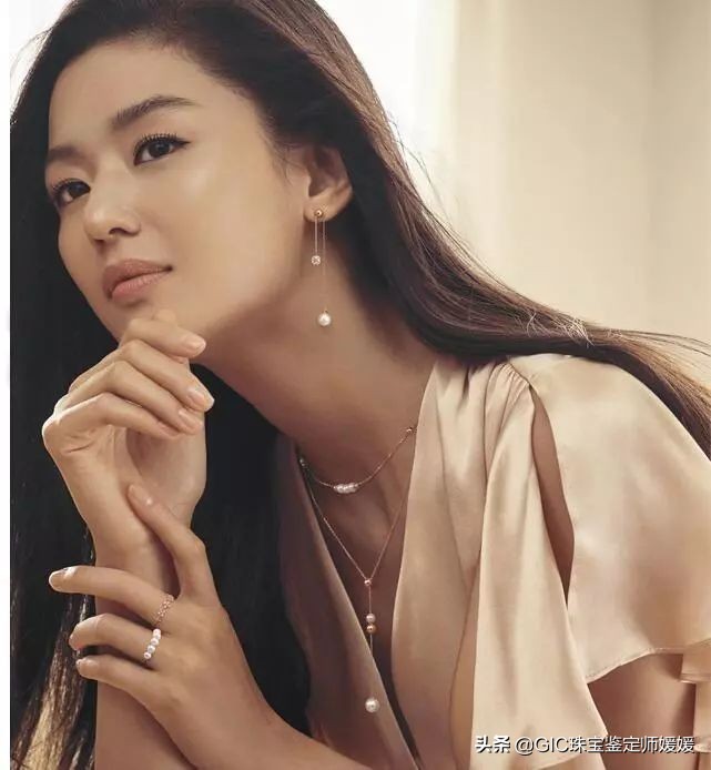 光珠项链怎么叠戴好看,项链叠戴搭配高级感