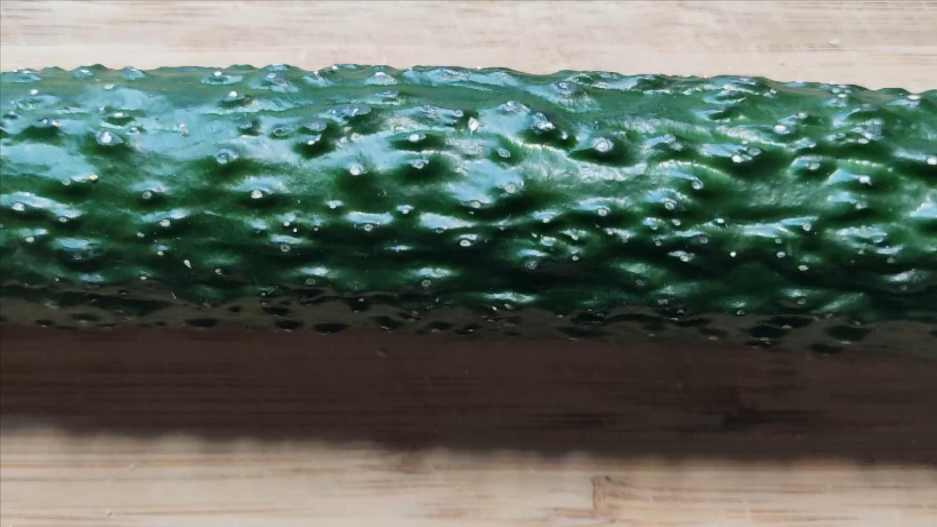 黄瓜打没打药,黄瓜打激素位置图解