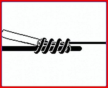 最省线的鱼钩的绑法图解,最常用的鱼钩绑法特别快速又牢固