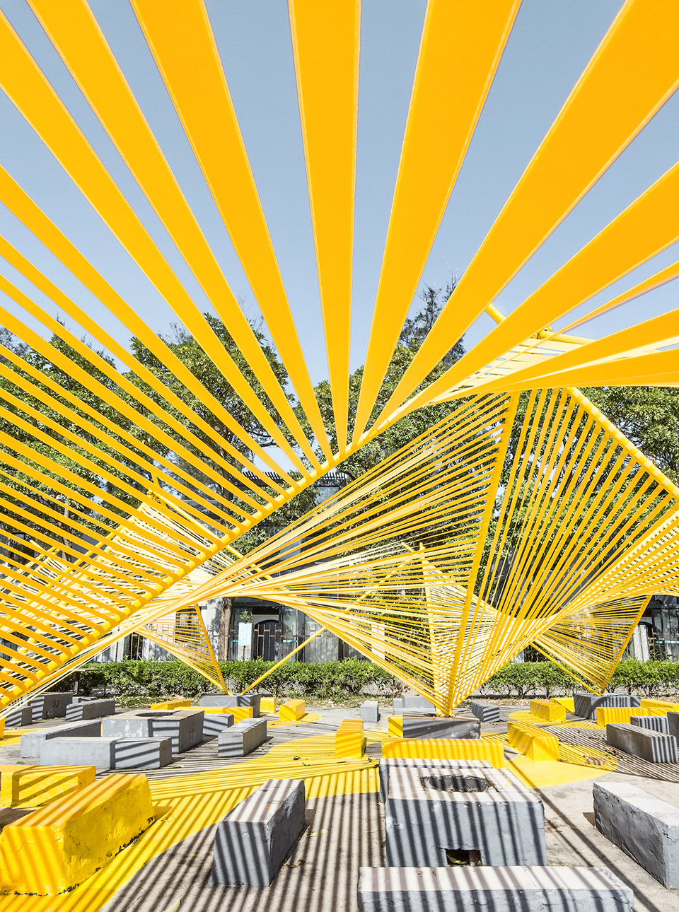 “篝火”空间装置，深圳/MAT超级建筑事务所