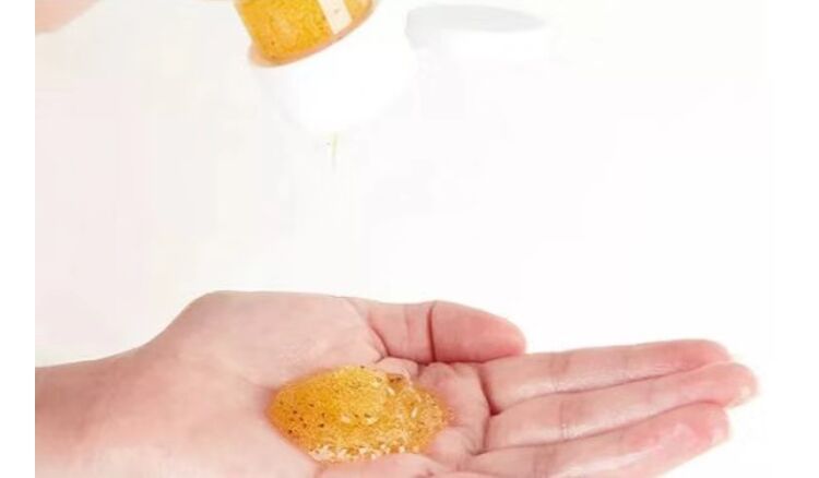 水果沐浴露磨砂膏,水果味道浓郁的沐浴露