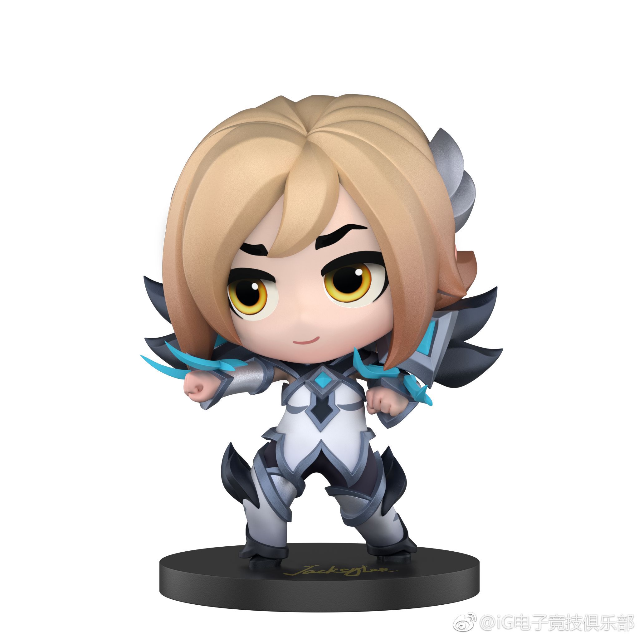 ig冠军手办赠皮肤,ig手办荣誉版开箱