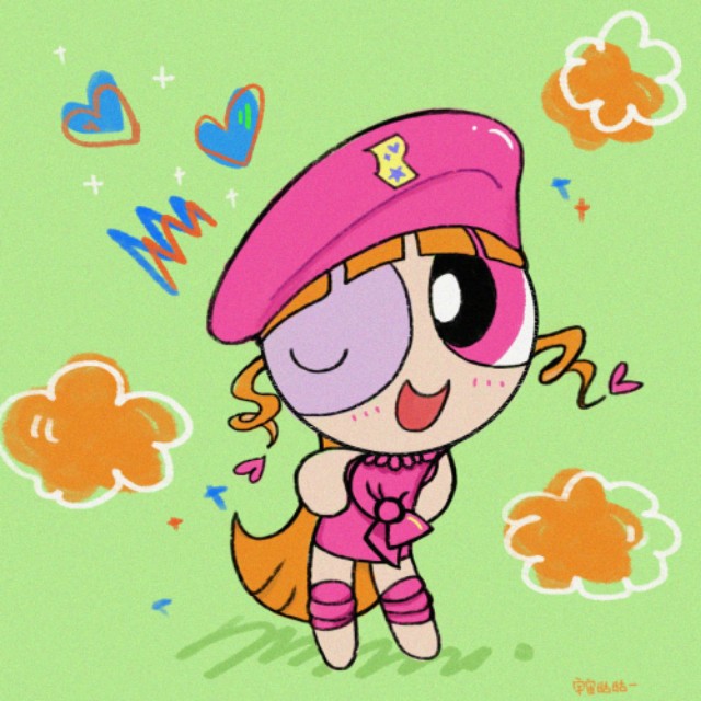 飞天小女警爆爆头像,飞天小女警头像