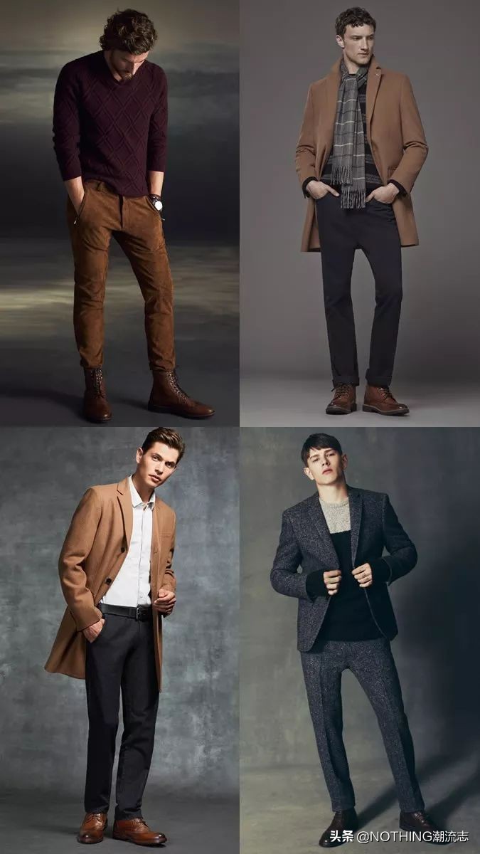 靴子男不同款式,靴子简直是秋冬穿搭必备神器