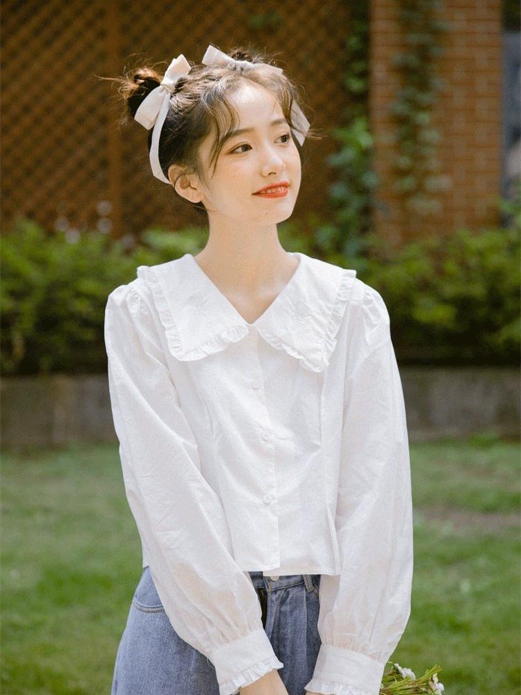 学生党适合在校服里穿的衬衫,适合学生党穿在校服里的衬衫