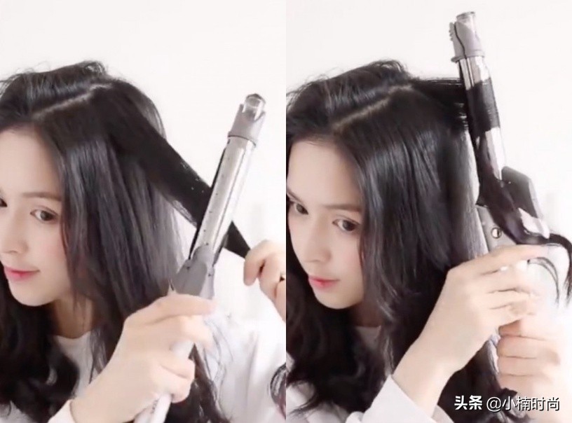 韩国发型师分享实用的电发卷技巧，让你轻松烫出好看的大波浪