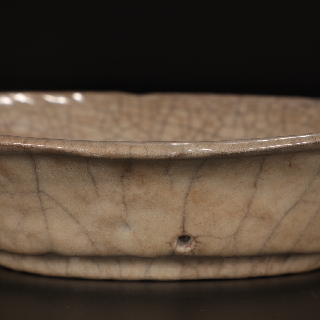 宋代哥窑盘,宋哥窑盘子图片大全