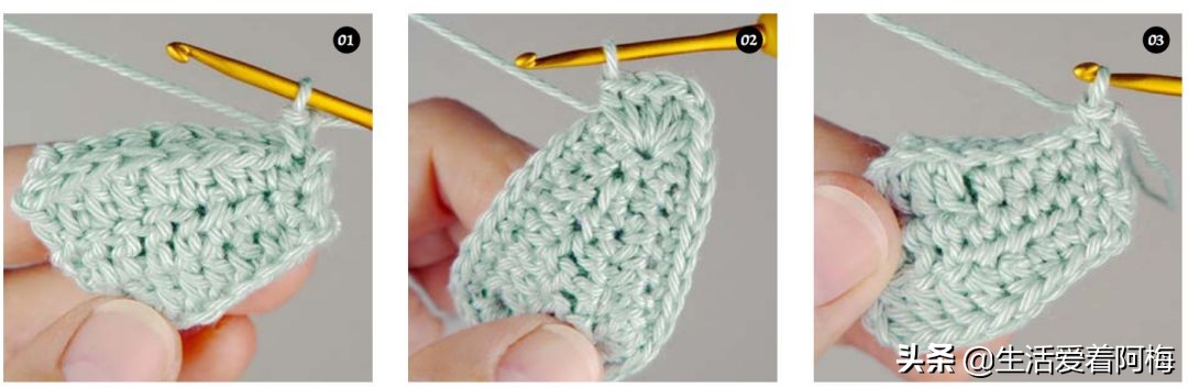 小蝴蝶简单钩织,蝴蝶的钩针编织视频教程