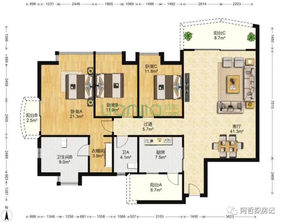 天河区豪宅排名,天河汇景新城别墅