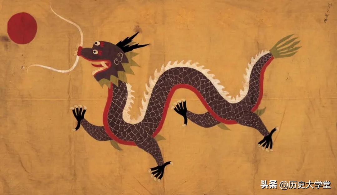 黄龙旗为什么会被清廷广泛使用,清朝黄龙旗是什么时候发明