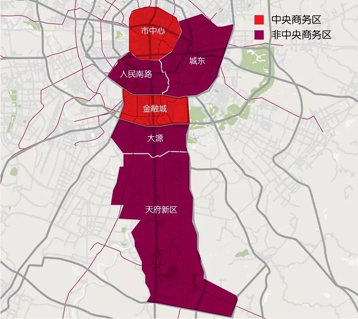 成都南写字楼商圈,成都金融城写字楼