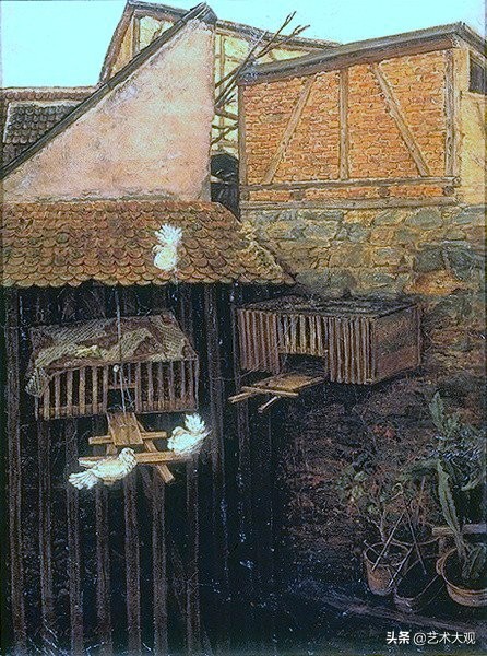 欧洲古典风景油画作品欣赏,德国古典画家风景油画作品