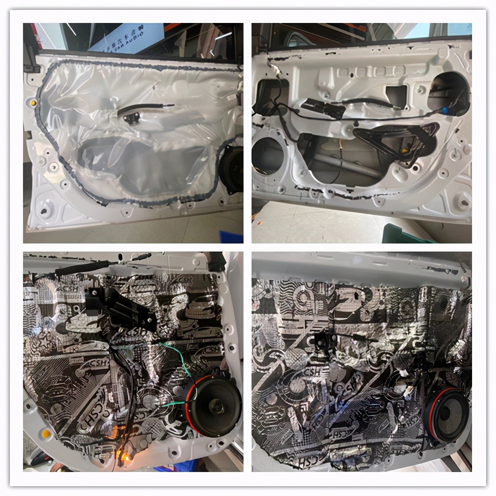 吉利博瑞升级全套雷贝琴音响,17款吉利博瑞音响