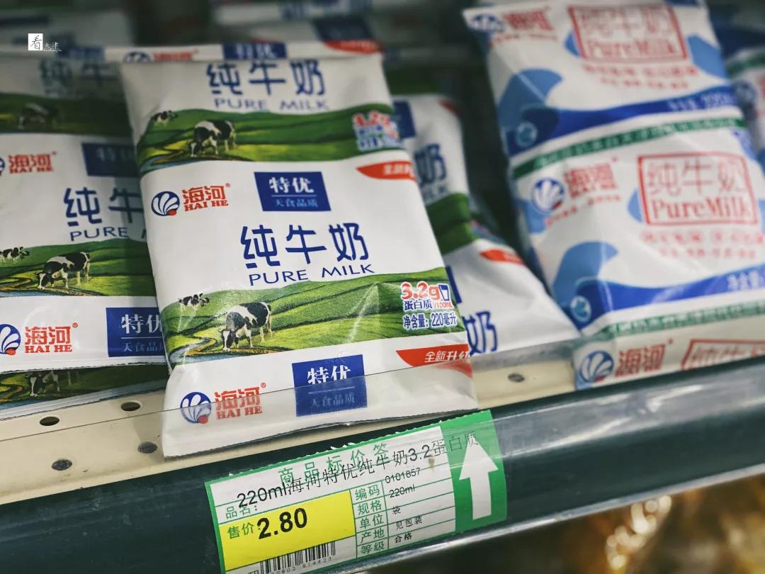 海河牛奶,喝过的人都知道,zen倍儿棒