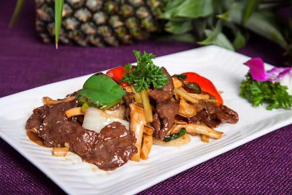 40年前厨师做菜,大厨房炒肉片嫩滑不老的妙招