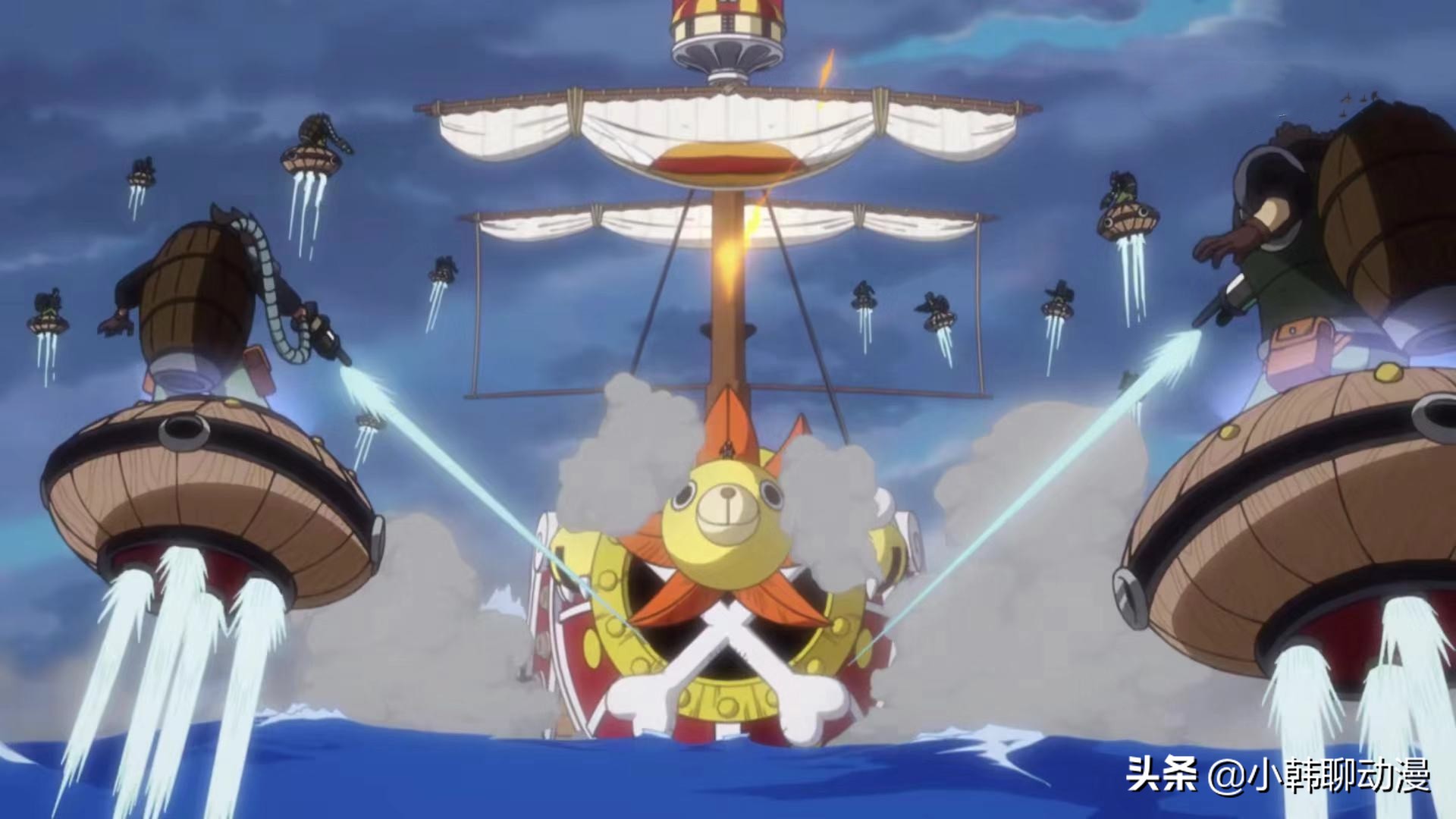 海贼王895:路飞女帝花式见面,女帝变山治画风,路飞男友力爆表