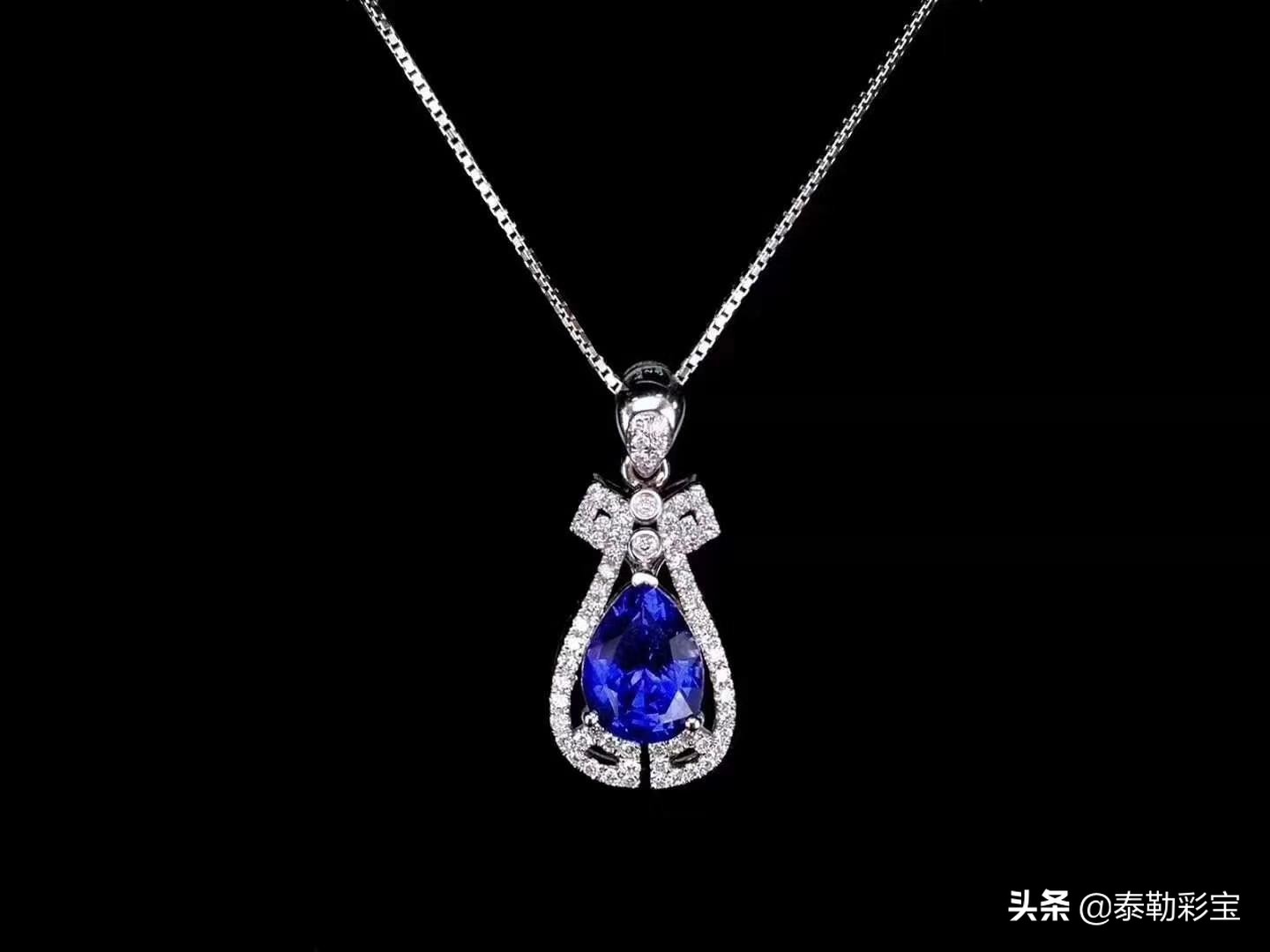 宝石吊坠怎么处理好看呢,蓝宝石吊坠清洗