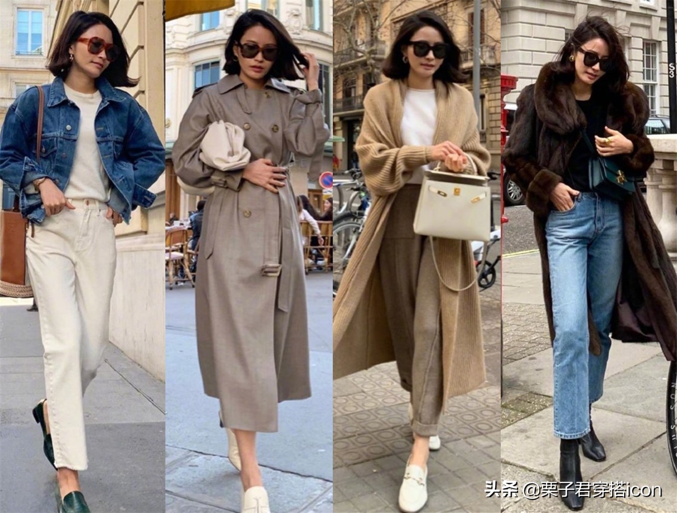 穿搭‖跟着博主学穿搭：Elborn冬日内搭巧搭配，浅色高级深色大气