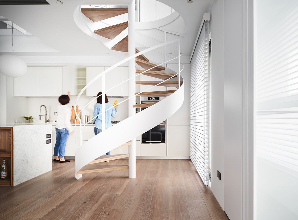 楼中楼装修前后对比卡点,楼中楼的房子装修