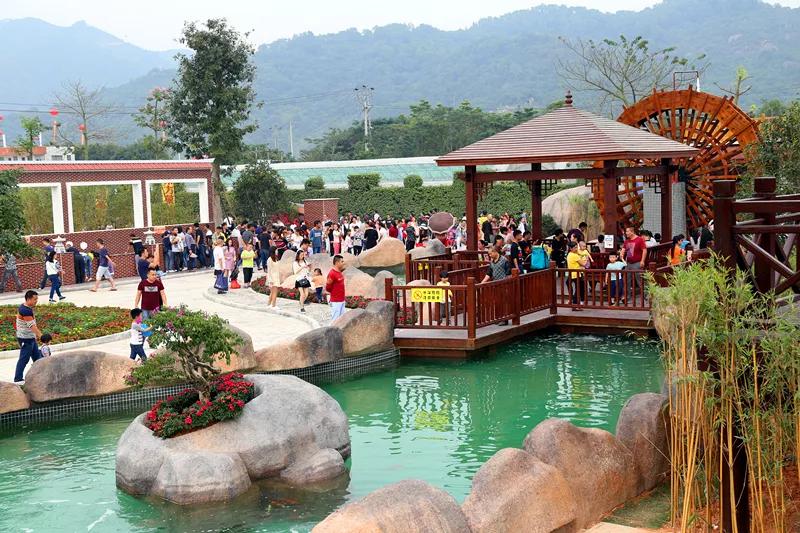 东南花都花博园全新升级鹿岛公园,东南花都花博园导览图