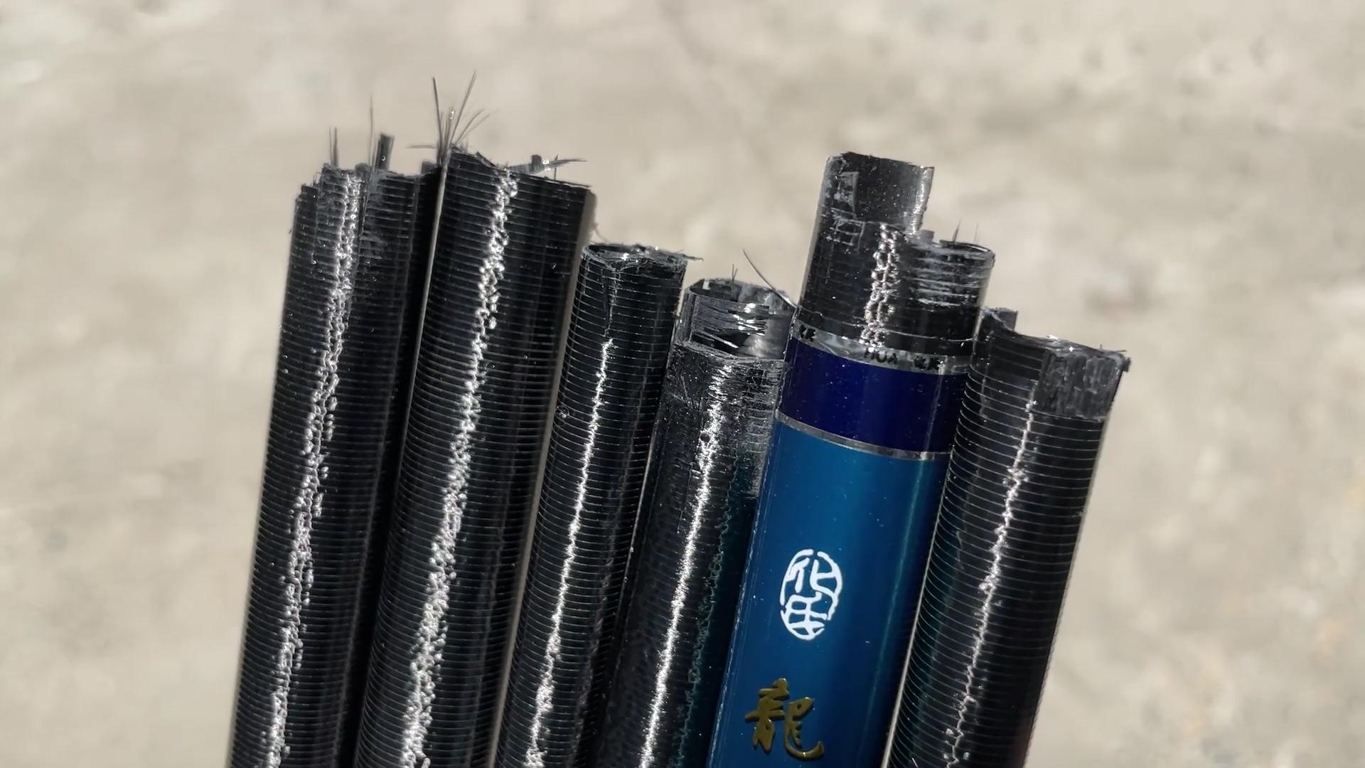 鱼竿测评视频龙纹鲤超轻二代,化氏旗舰店龙纹鲤鱼竿