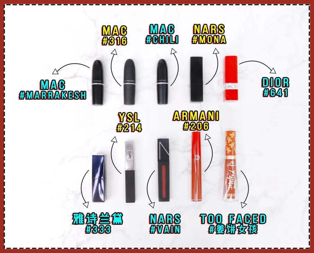 口红试色选择哪个颜色好,口红试色选哪一个