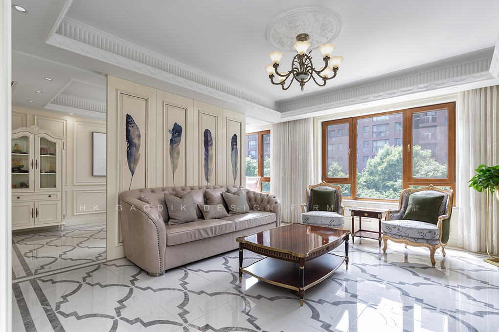 高迪愙实景|护墙板+石膏线,没有软装也超美!