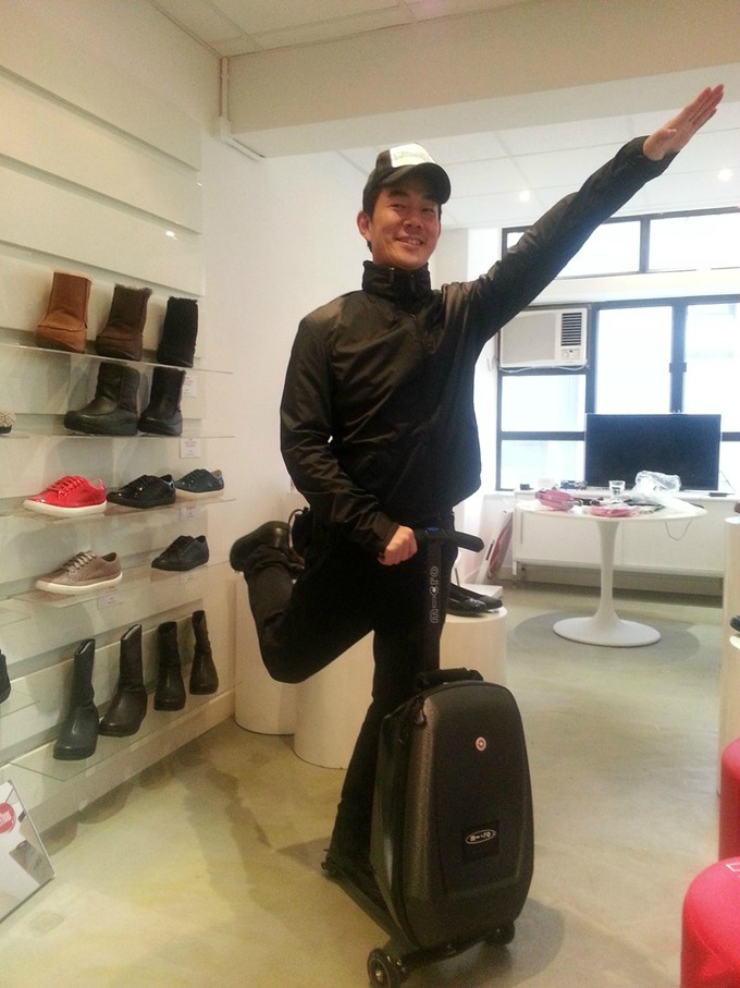 瑞士迈古电动滑板车,瑞士迈古米成人滑板车