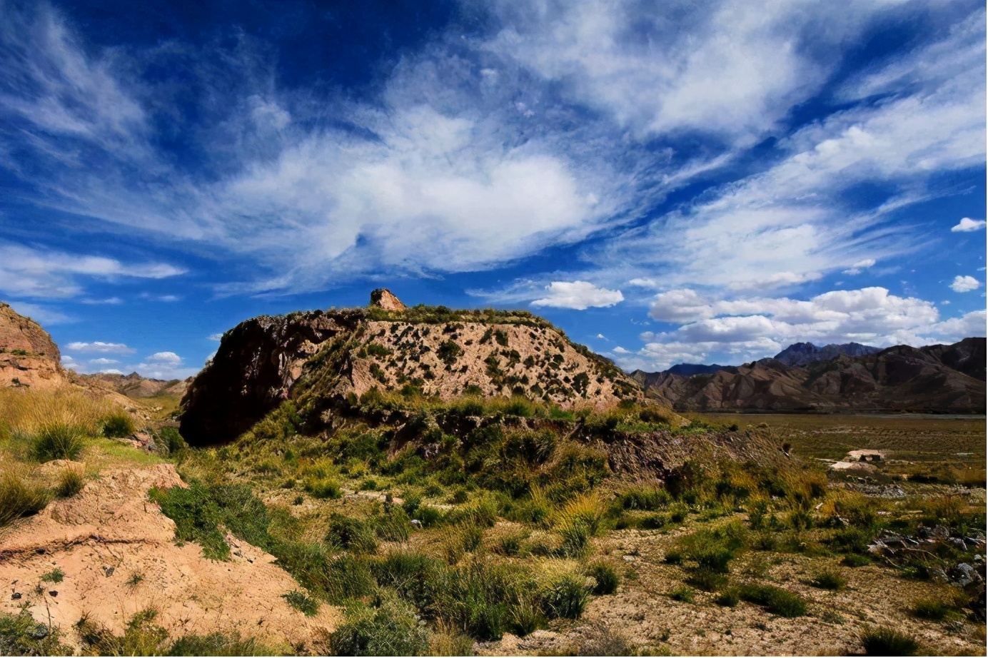 青海九层妖塔真实的照片,九层妖塔的现实原型