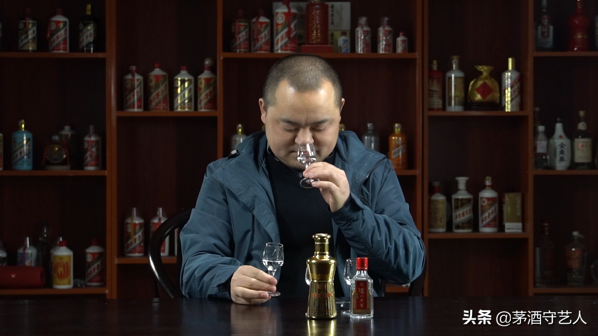 茅酒守艺人品酒古井贡酒,茅酒守艺人糖酒会