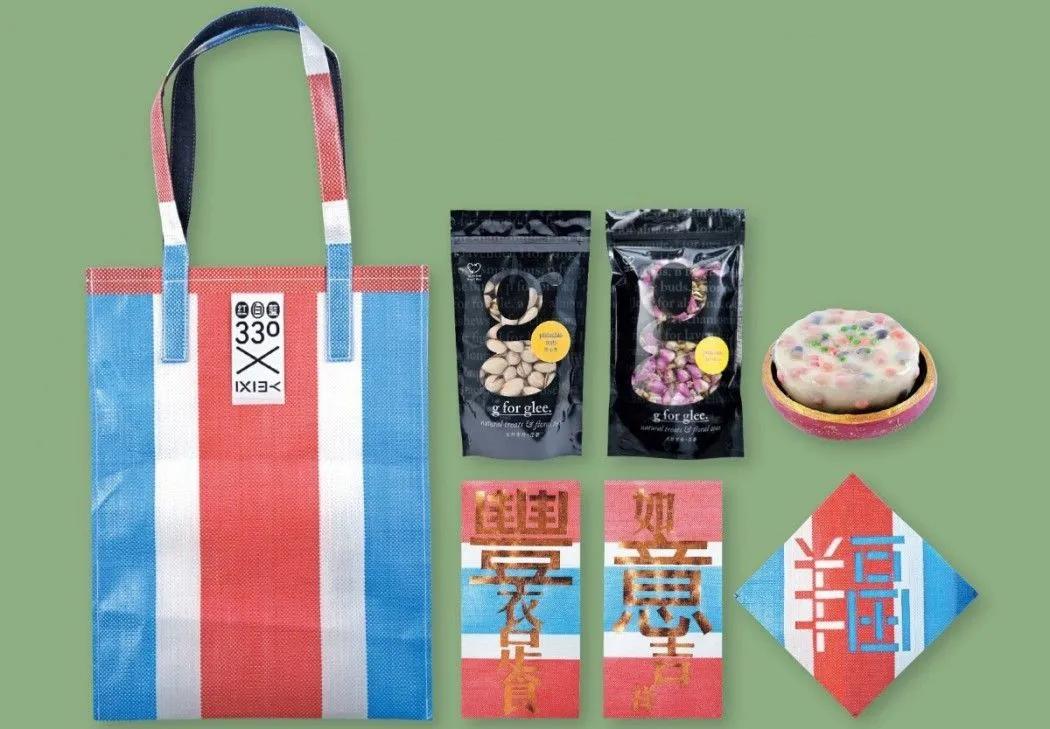 今年流行红白蓝袋,红白蓝编织袋香港