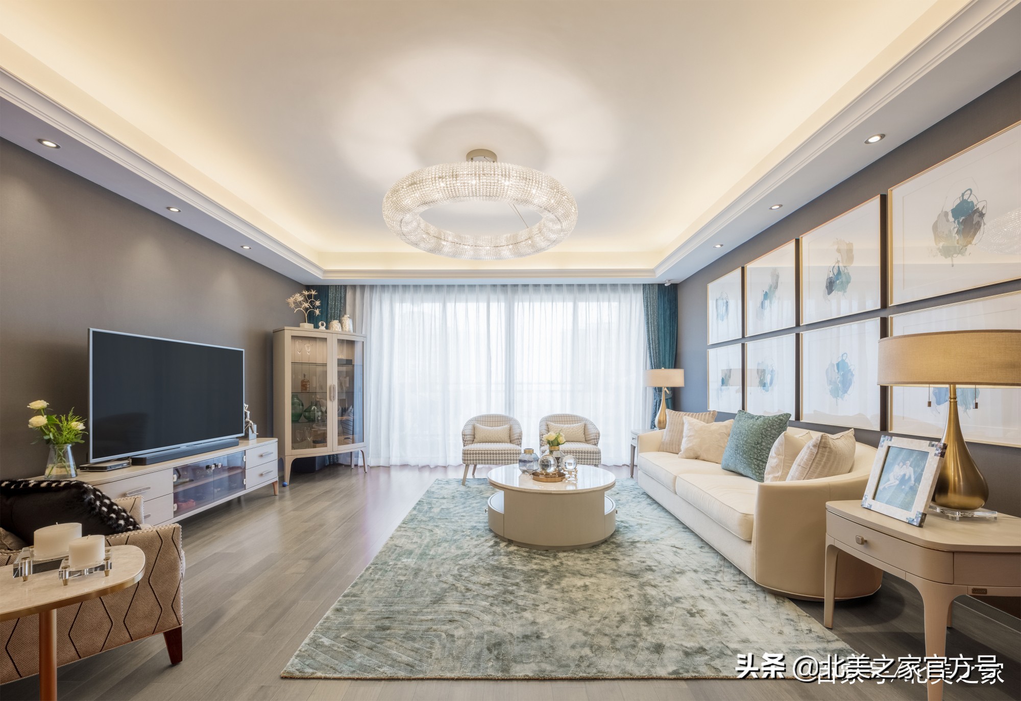 遇见最美的家|233㎡现代美式，精致入画