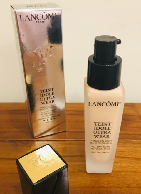 体验兰蔻粉底液po-01