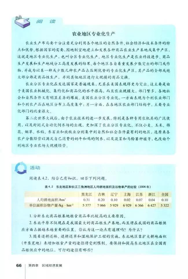 高中地理必修三全套教学视频,高中地理必修三知识总结