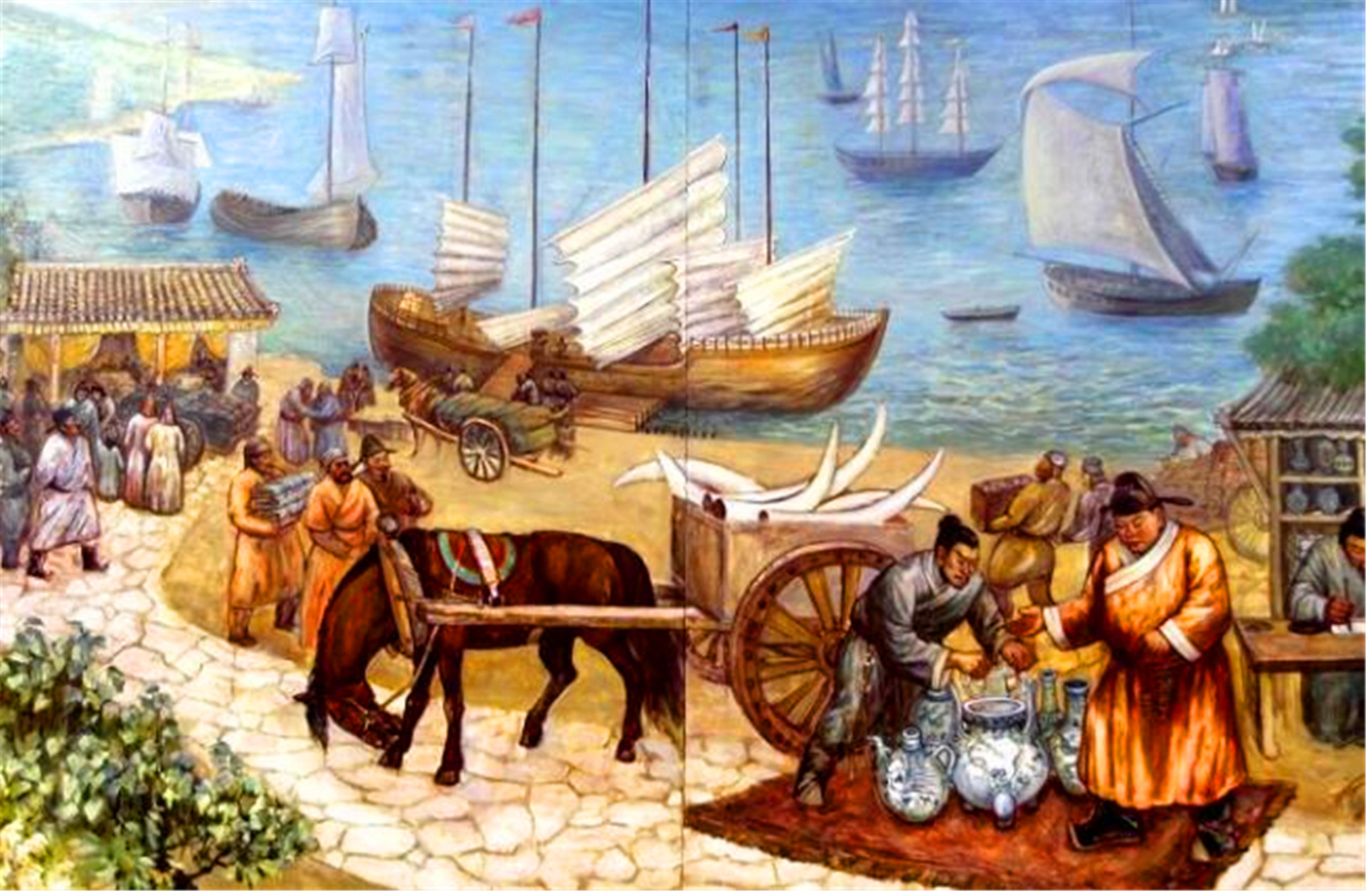 元朝的经济与文化,元朝为什么非常重视商人的发展