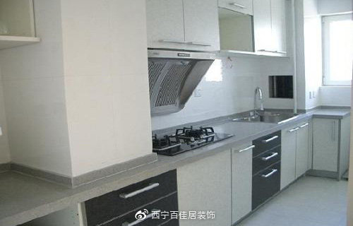 装修小知识厨房篇,钢化玻璃台面橱柜