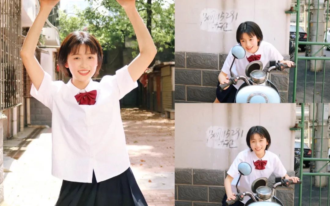 大圆脸型的女生适合剪短发,学生党剪短发适合大脸和长脸