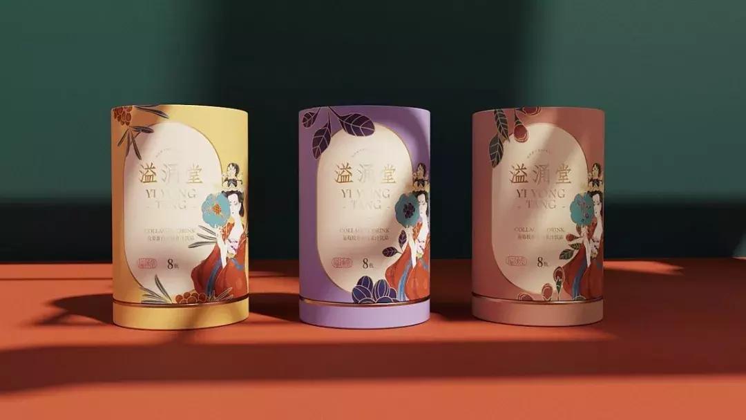 食品包装设计插画风,包装设计中国风元素