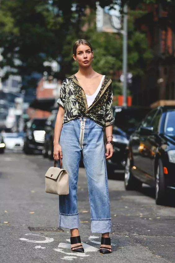 这三条牛仔裤，冬天快来耍宝