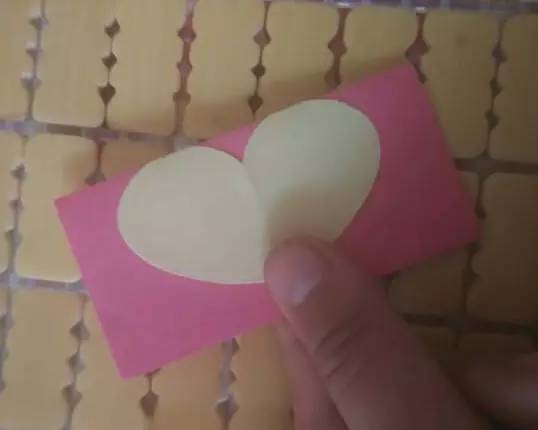 手工心形贺卡又简单漂亮,超级简单可爱的爱心贺卡
